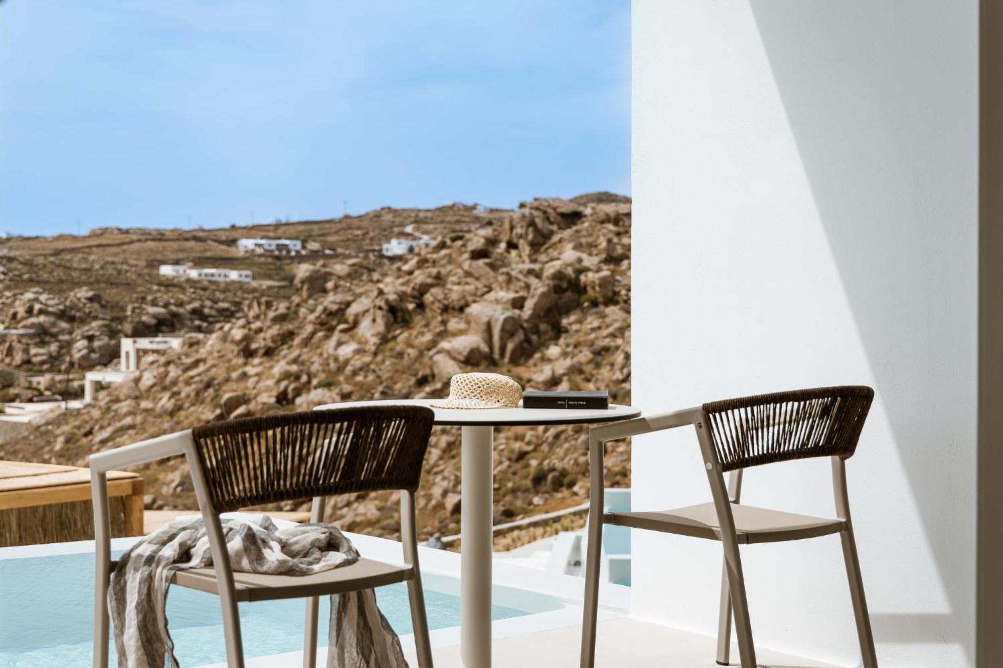 Готель Mykonos Flow - Super Paradise Mykonos Town Екстер'єр фото