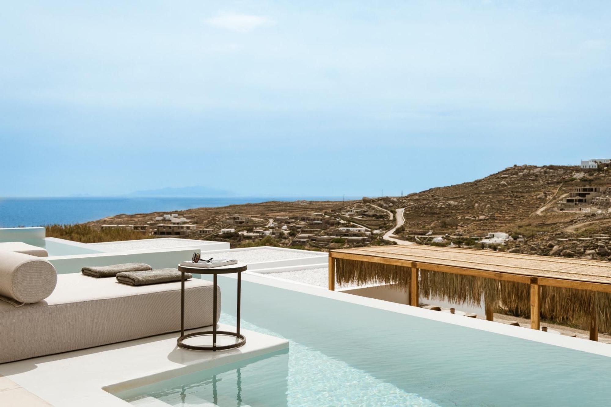 Готель Mykonos Flow - Super Paradise Mykonos Town Екстер'єр фото